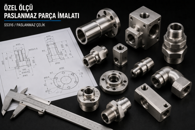 �zel �l�� Paslanmaz Par�a �malat�
