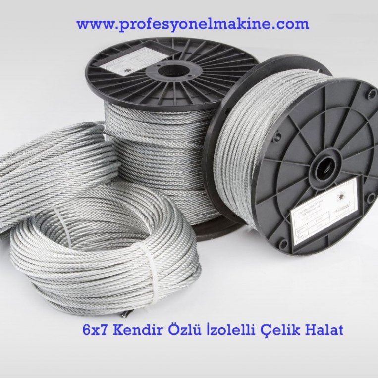 6x7 Kendir zl zolelli elik Halat