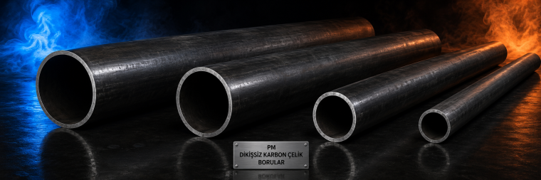 Kars toptan Dikişsiz Karbon Çelik Boru - Sch 40 - 3" (80A) (IMPA 733108) ürün görseli 1