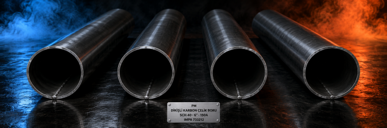 İran toptan Dikişli Karbon Çelik Boru - Sch 40 - 2-1/2" (65A) (IMPA 733207) ürün görseli 1