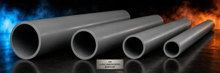 U-PVC Endüstriyel Plastik Boru - Sch 80 - 3/4" (20A) (IMPA 731102) ürün görseli 1
