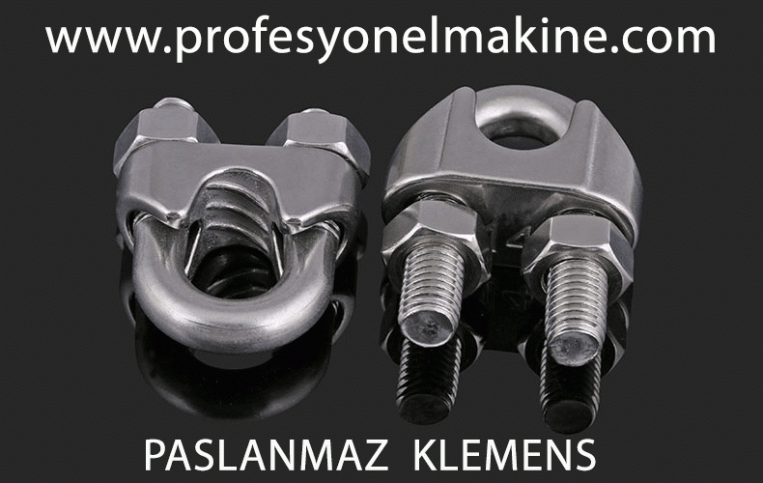 Paslanmaz klemens - kerye - clamp
