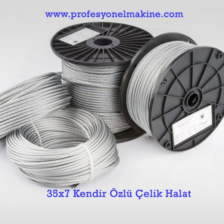 35x7 Kendir zl elik Halat