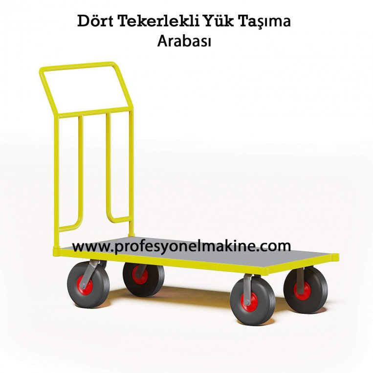 4 Tekerlekli Koli Tama Arabas