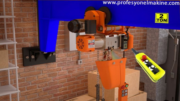 2000 kg duvara monte pergel vin