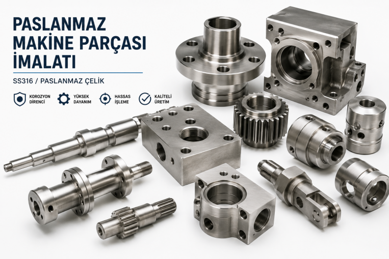 Paslanmaz Makine Par�as� �malat�