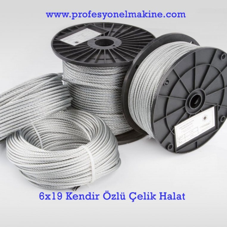 6x19 Kendir zl elik Halat