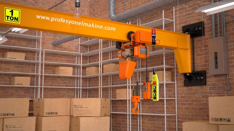 1000 kg duvara monte pergel vin