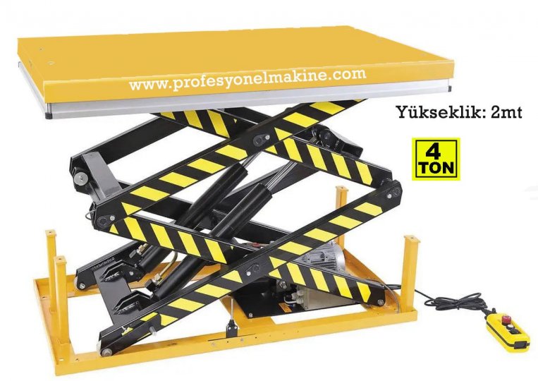 PROF - 4000 KG 2 METRE SABT YK PLATFORMU