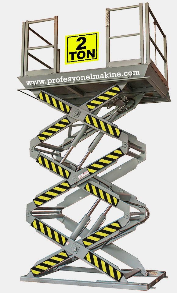 PROF - 2000 KG 4.2 METRE SABT YK PLATFORMU