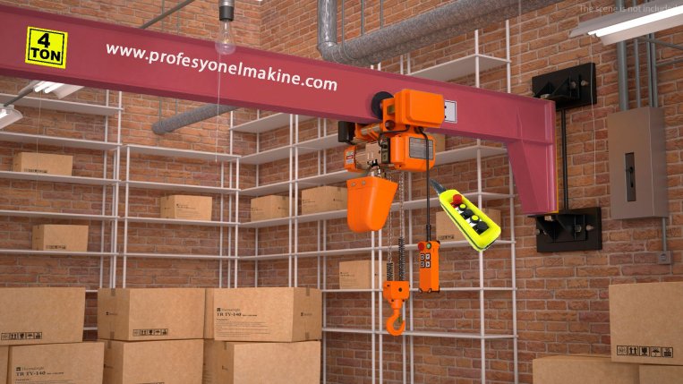 4000 kg duvara monte pergel vin