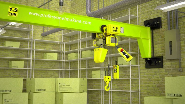 1500 kg duvara monte pergel vin