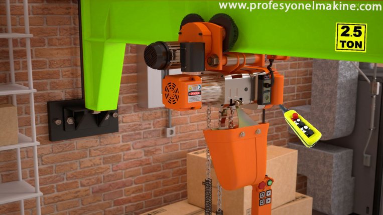 2500 kg duvara monte pergel vin