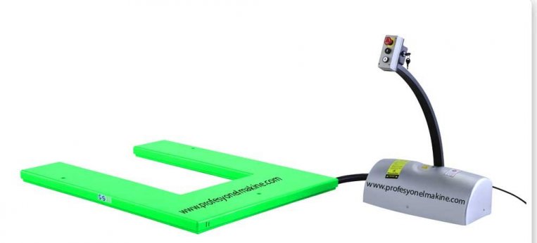PROF - 1000 KG 760 MM SABT U YK PLATFORMU