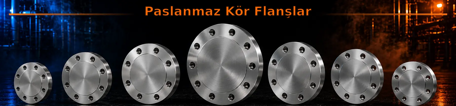 Paslanmaz Kör Flanşlar