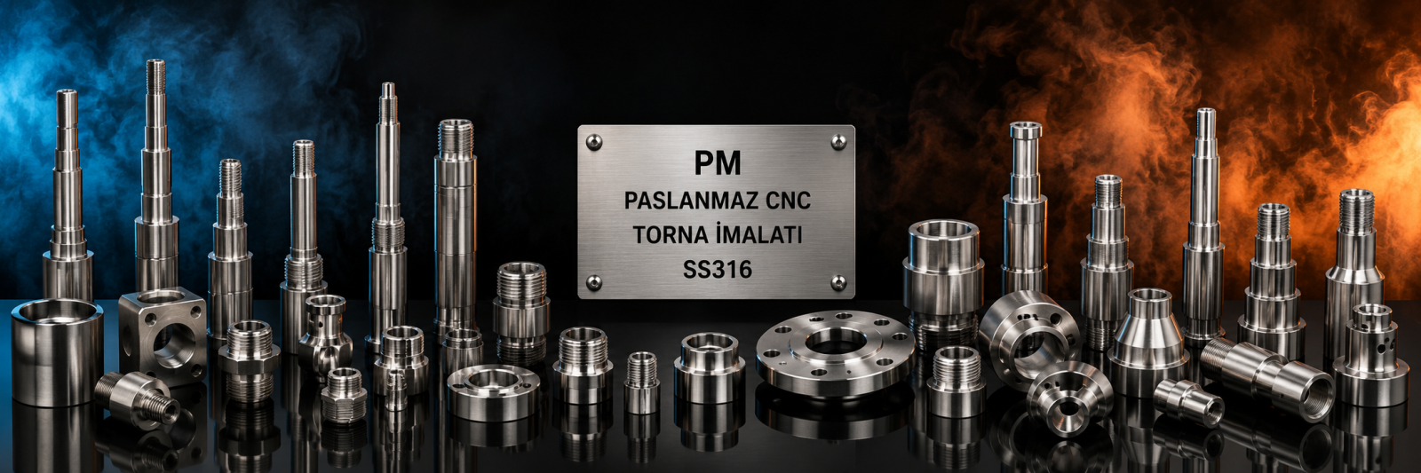 Paslanmaz CNC Torna İmalatı